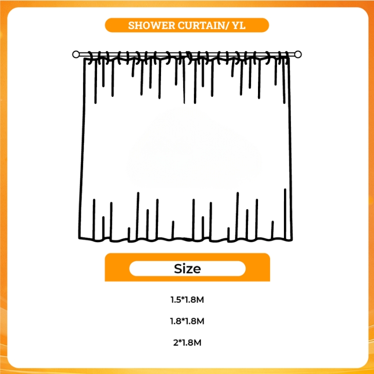 3D shower curtain - Percy Jackson Merch