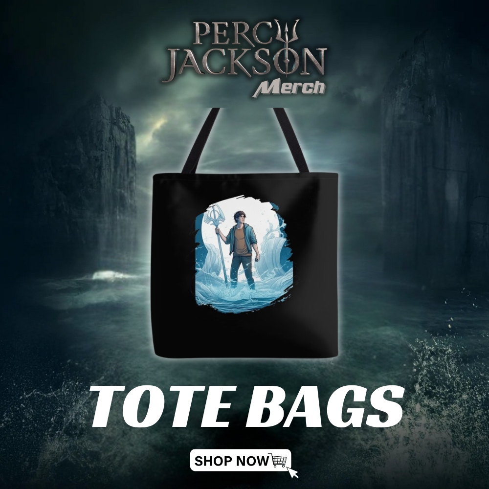 Percy Jackson Tote Bags - Percy Jackson Merch