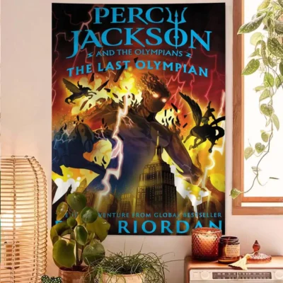 Percy Jackson Olympians Anime Unique  Tapestry