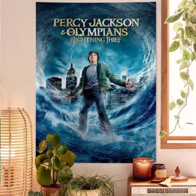Hot DEsign Percy Jackson Olympians Anime Tapestry