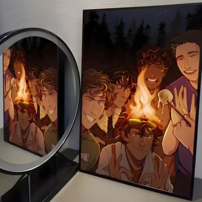 Percy Jackson The Olympians Characters Wall Art