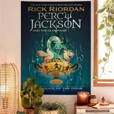 Percy Jackson Olympians Anime Tapestry