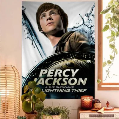 Percy Jackson Olympians Anime Classic Tapestry
