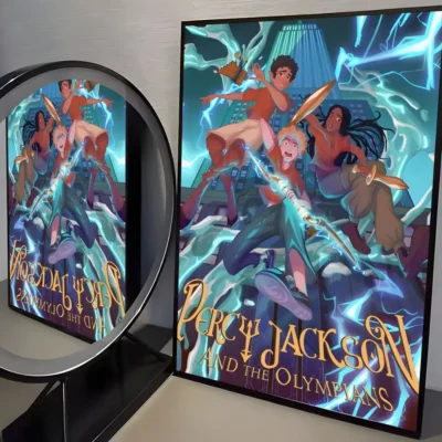 Percy Jackson Colorfull Wall Art