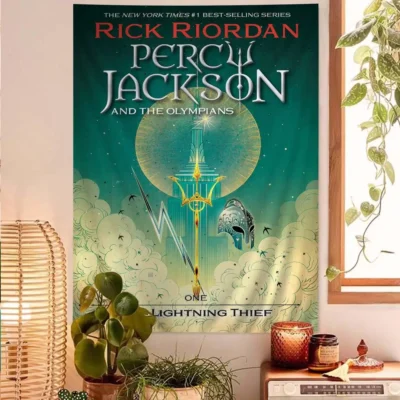 Percy Jackson Olympians Anime Bassic Tapestry