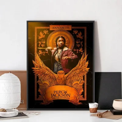 Percy Jackson Olympians Retro Wall Art