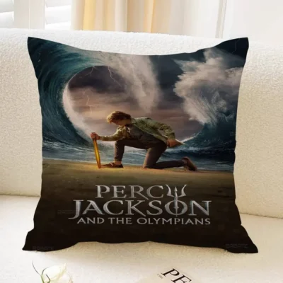 Percy Jackson Olympians Vintage Throw Pillow