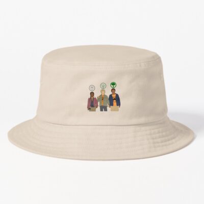 Percy Jackson Main Trio With Godly Parent Symbols Bucket Hat