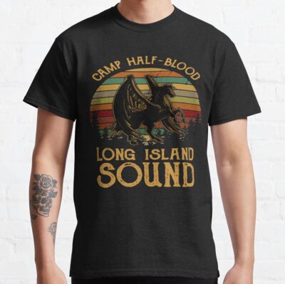 Percy Jackson Camp Half Blood Long Island Sound T-Shirt