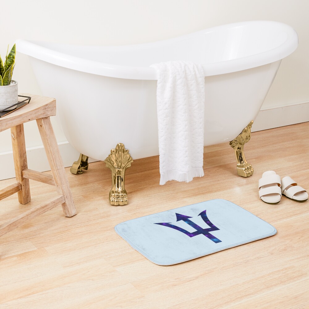 Trident And Galaxy Percy Jackson Bath Mat - Image 2