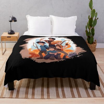 Percy Jackson And The Olympians Colorfull Throw Blanket
