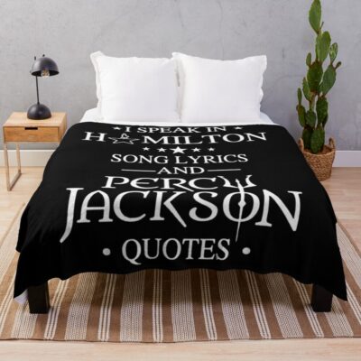 Hot DEcor Percy Jackson Bassic Throw Blanket