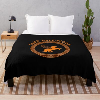 New Percy Jackson Camp Half Blood Throw Blanket
