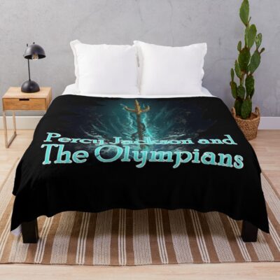 Percy Jackson And The Olympians Vintage Throw Blanket
