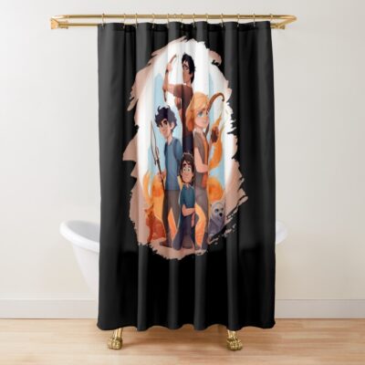 New Design Percy Jackson And The Olympians Shower Curtain