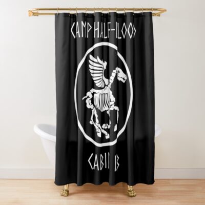 Percy Jackson Camp Half Blood Cabin Thirn Shower Curtain