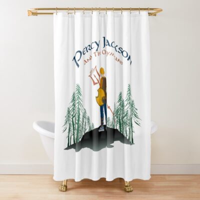 Percy Jackson Camp Half Blood Shower Curtain