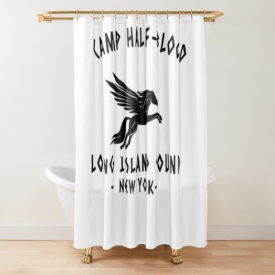Percy Jackson Olympians Camp Half Blood Shower Curtain