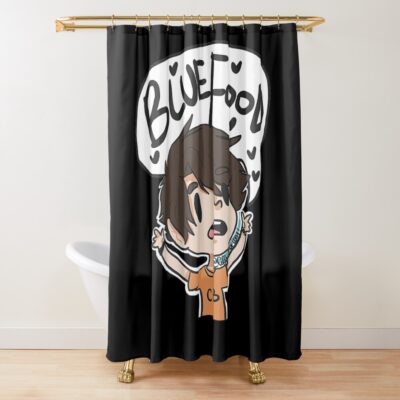 Percy Jackson Chibi Shower Curtain