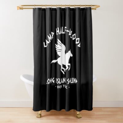 Camp Half Blood Logo Bassic Shower Curtain