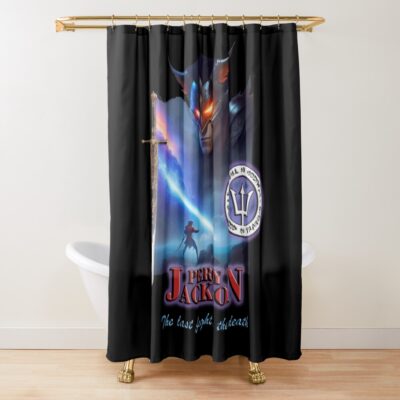 New Percy Jackson Shower Curtain