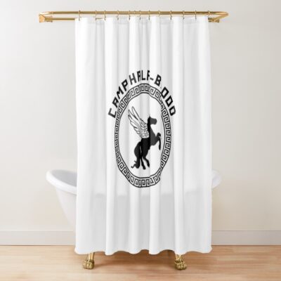 Camp Half Blood Horse Shower Curtain