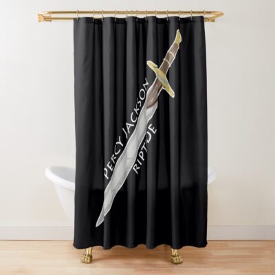 Percy Jackson Riptide Shower Curtain