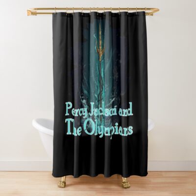 Percy Jackson And The Olympians Vintage Shower Curtain